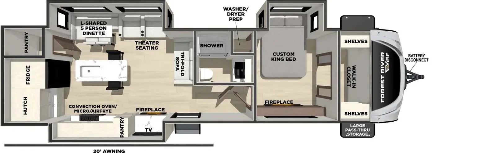 3400XL Floorplan Image